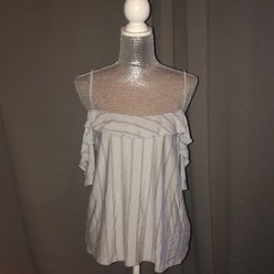 American Eagle Off Shoulder w/ Straps Shirt